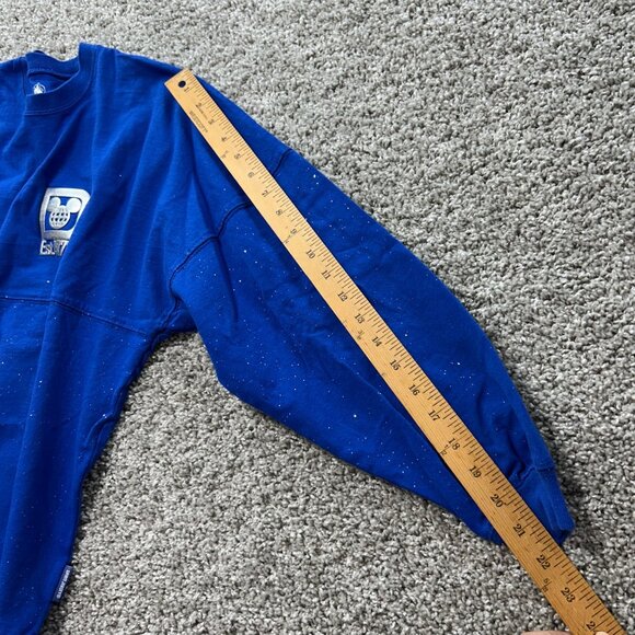 Disney Spirit Jersey Walt Disney World Blue Long Sleeve Shirt XS 100% Cotton - Picture 6 of 9